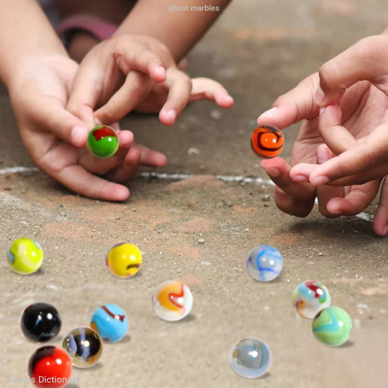 shoot marbles